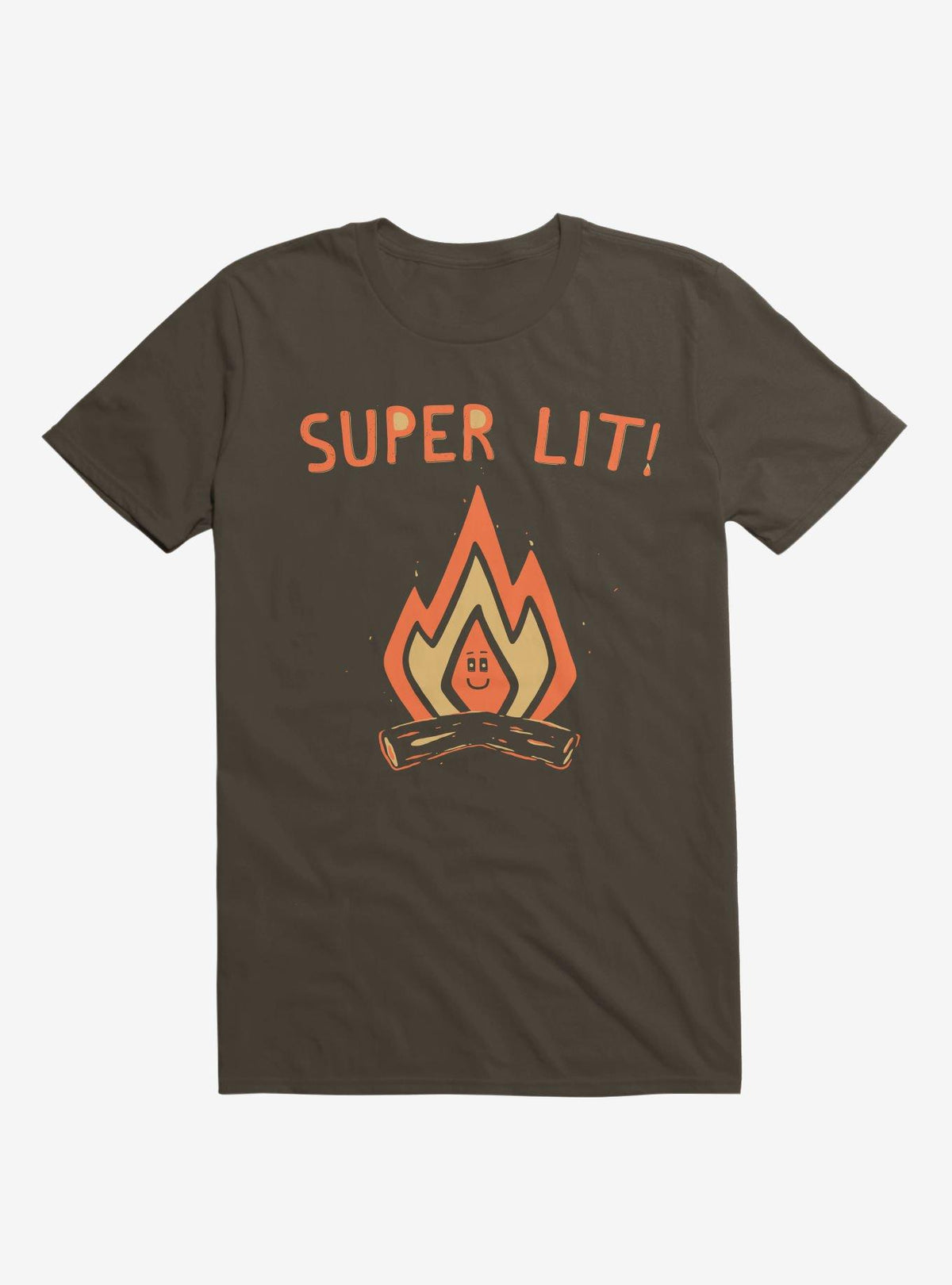 Super Lit Campfire T Shirt T Shirt Comfort Fit Best Seller Look