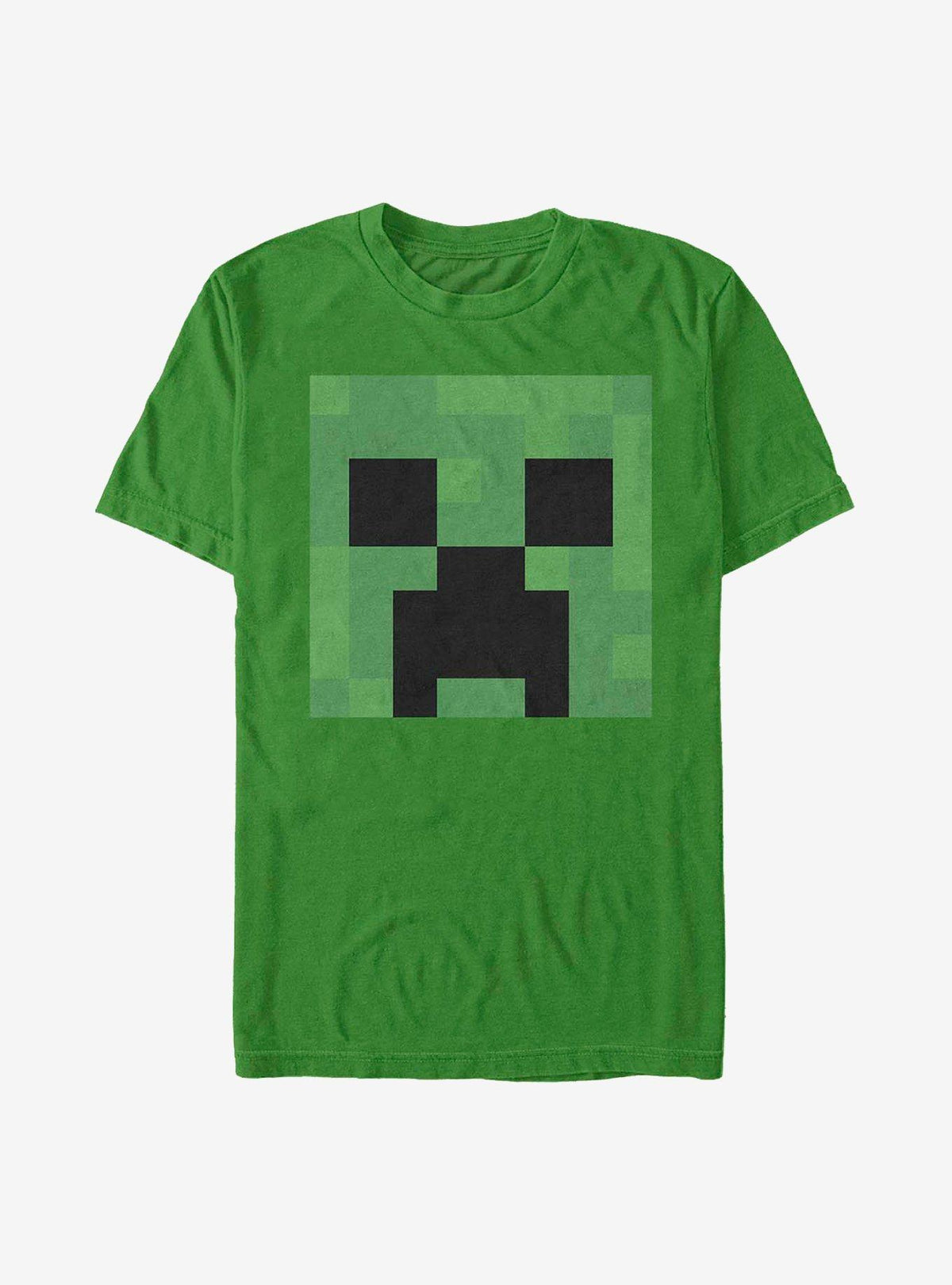 block building gamer Creeper Big Face T-Shirt