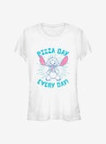 island alien duo Pizza Day Every Day Girls T-Shirt