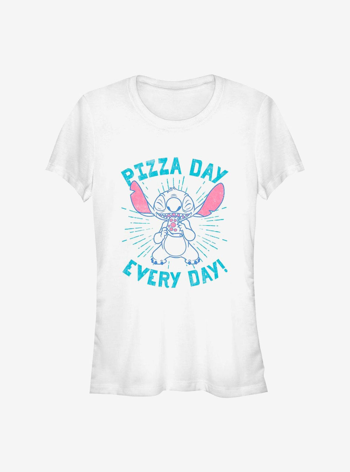 island alien duo Pizza Day Every Day Girls T-Shirt