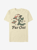 island alien duo Far Out cute blue alien T-Shirt 3