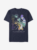 island alien duo Japanese cute blue alien T-Shirt
