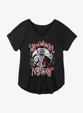 spooky holiday What A Wonderful Nightmare Girls Plus Size T-Shirt