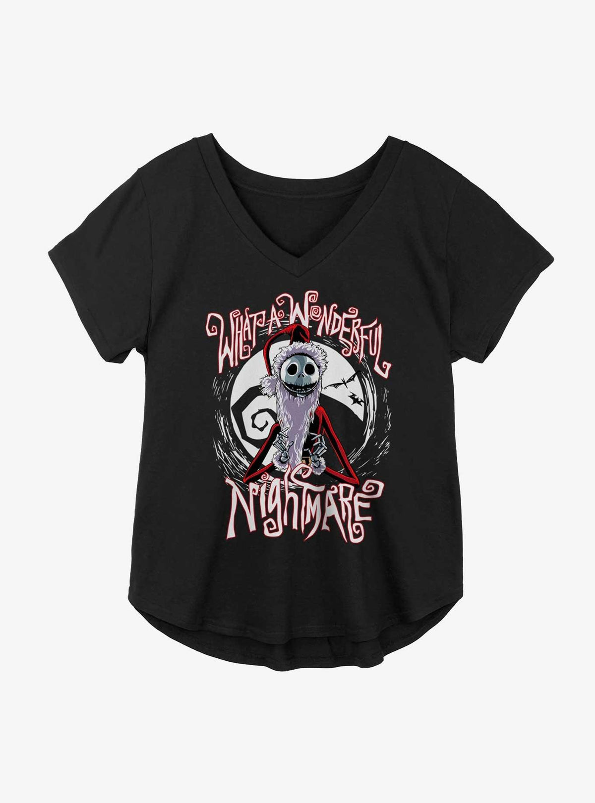 spooky holiday What A Wonderful Nightmare Girls Plus Size T-Shirt