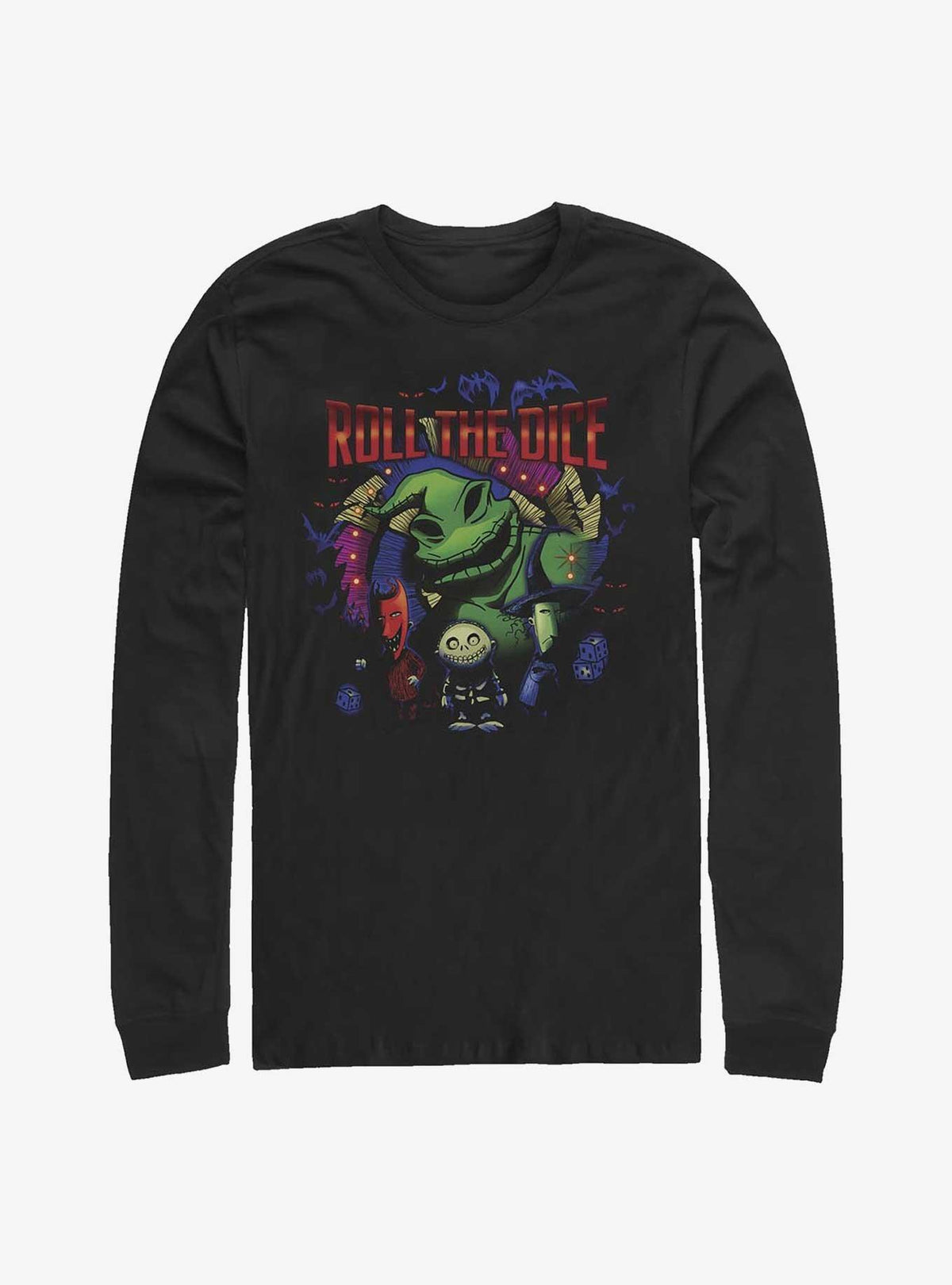 spooky holiday Oogie Dice Long-Sleeve T-Shirt