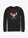 island alien duo Ohana Means Family Rainbow Pride Long-Sleeve T-Shirt