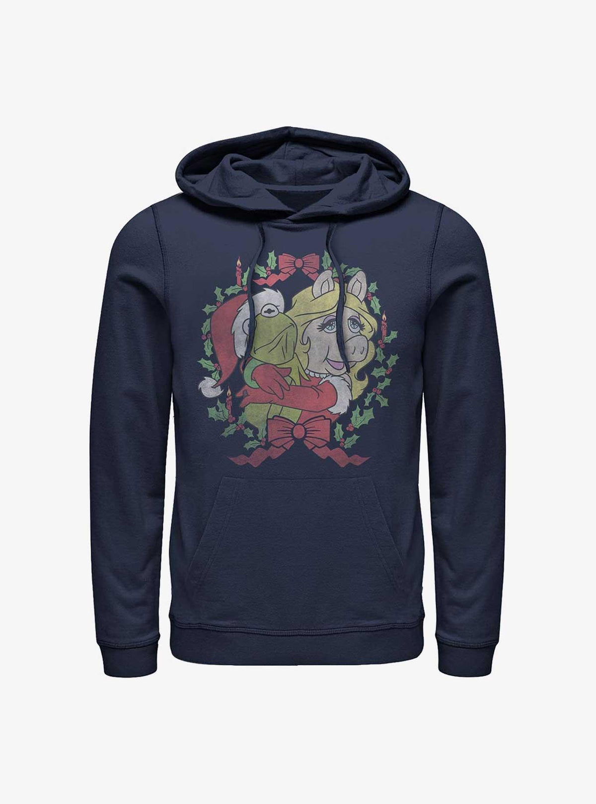 The Muppets Kermy And Piggy Christmas Hoodie