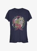 The Muppets Kermy And Piggy Christmas Girls T-Shirt
