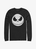 spooky holiday Big Face Jack Long-Sleeve T-Shirt