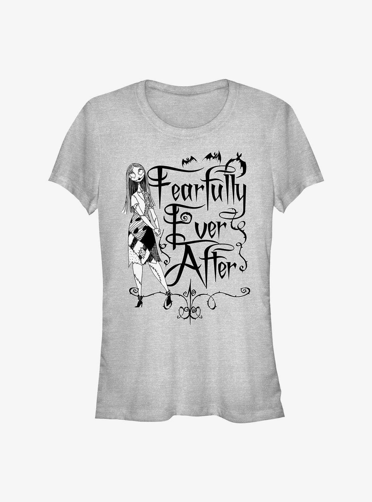 spooky holiday Sally Fearfully Ever After Girls T-Shirt
