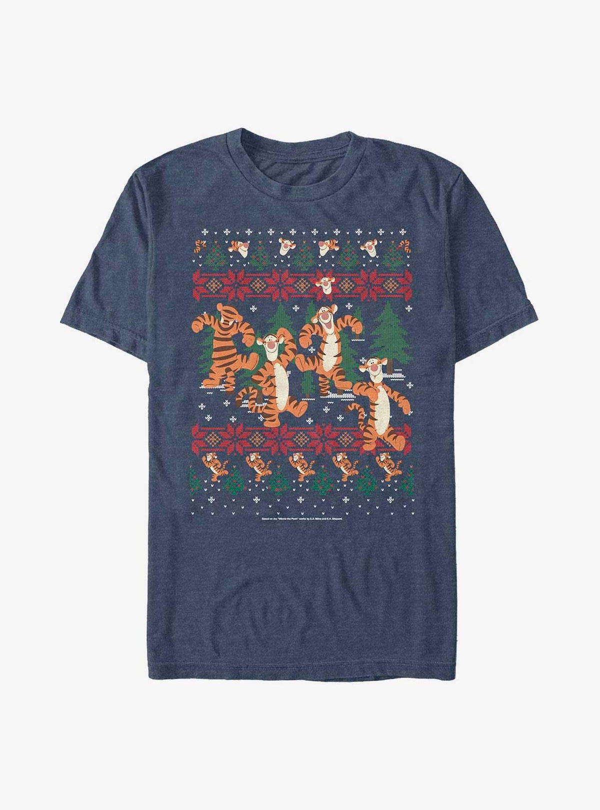 Winnie The Pooh Tigger In The Woods Christmas T-Shirt 2