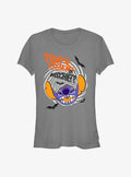 island alien duo Halloween Trick Or Mischief Girls T-Shirt