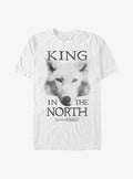 Game Of Thrones King In The North Dire Wolf T-Shirt