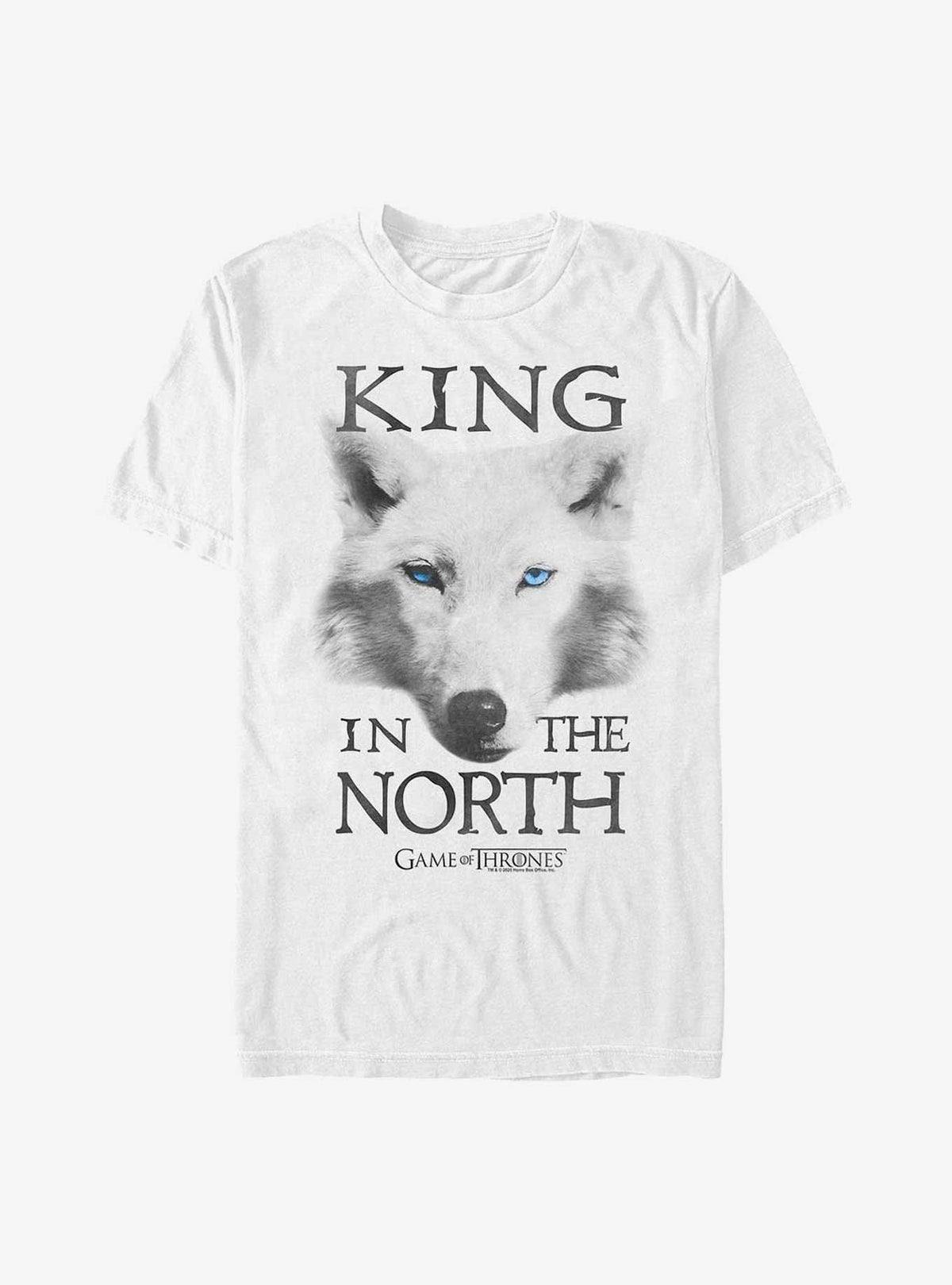 Game Of Thrones King In The North Dire Wolf T-Shirt