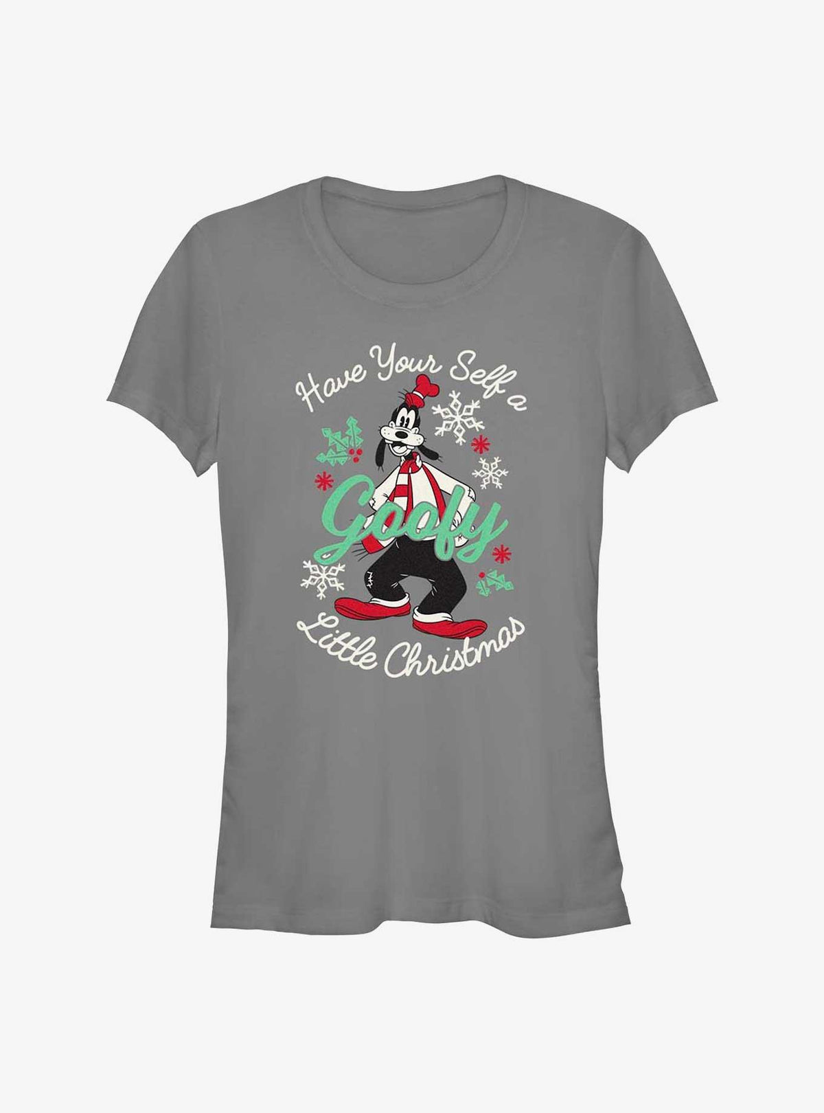 Goofy Little Christmas Girls T-Shirt