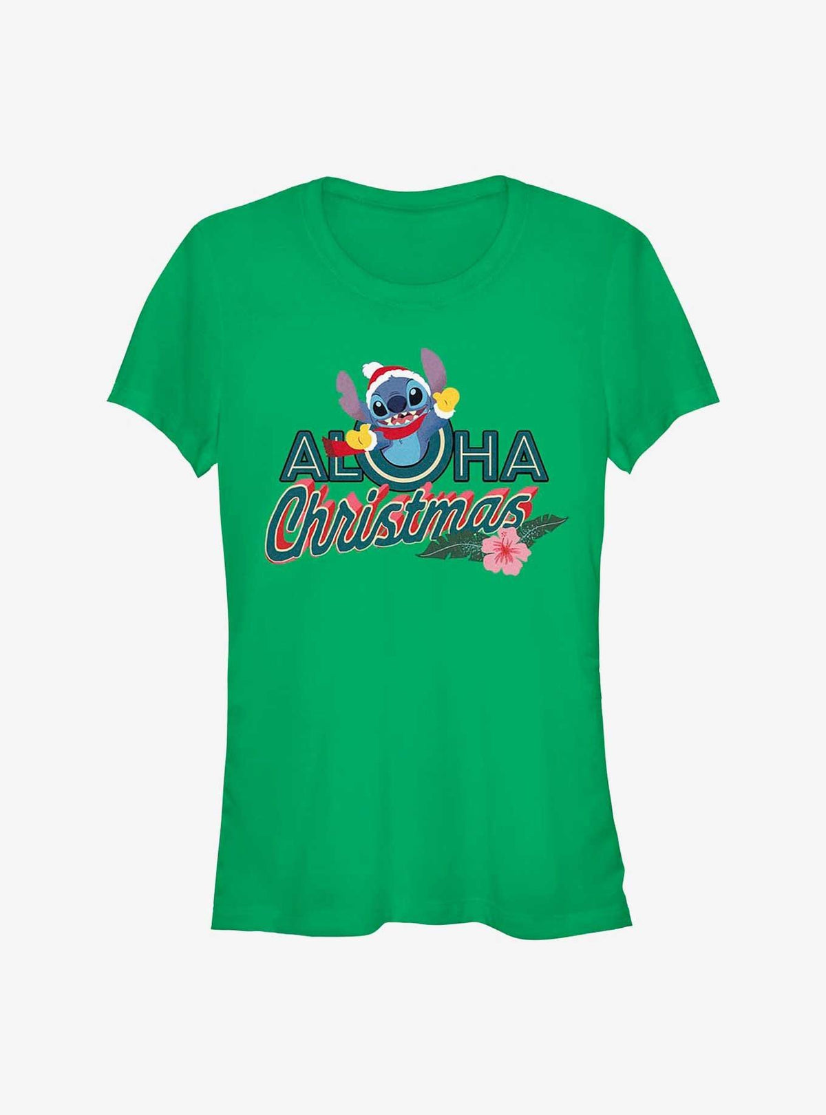 island alien duo Aloha Christmas Girls T-Shirt