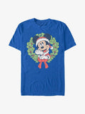 Mickey Mouse Mickey Christmas Wreath T-Shirt