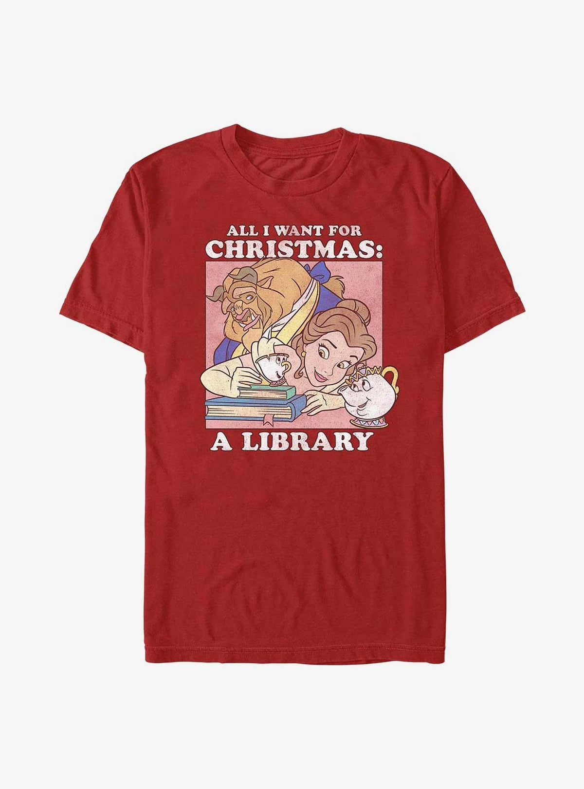 Princess Belle All I Want For Christmas T-Shirt
