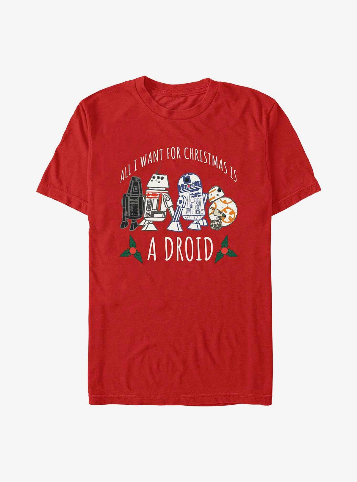 space adventure Christmas Droids T-Shirt