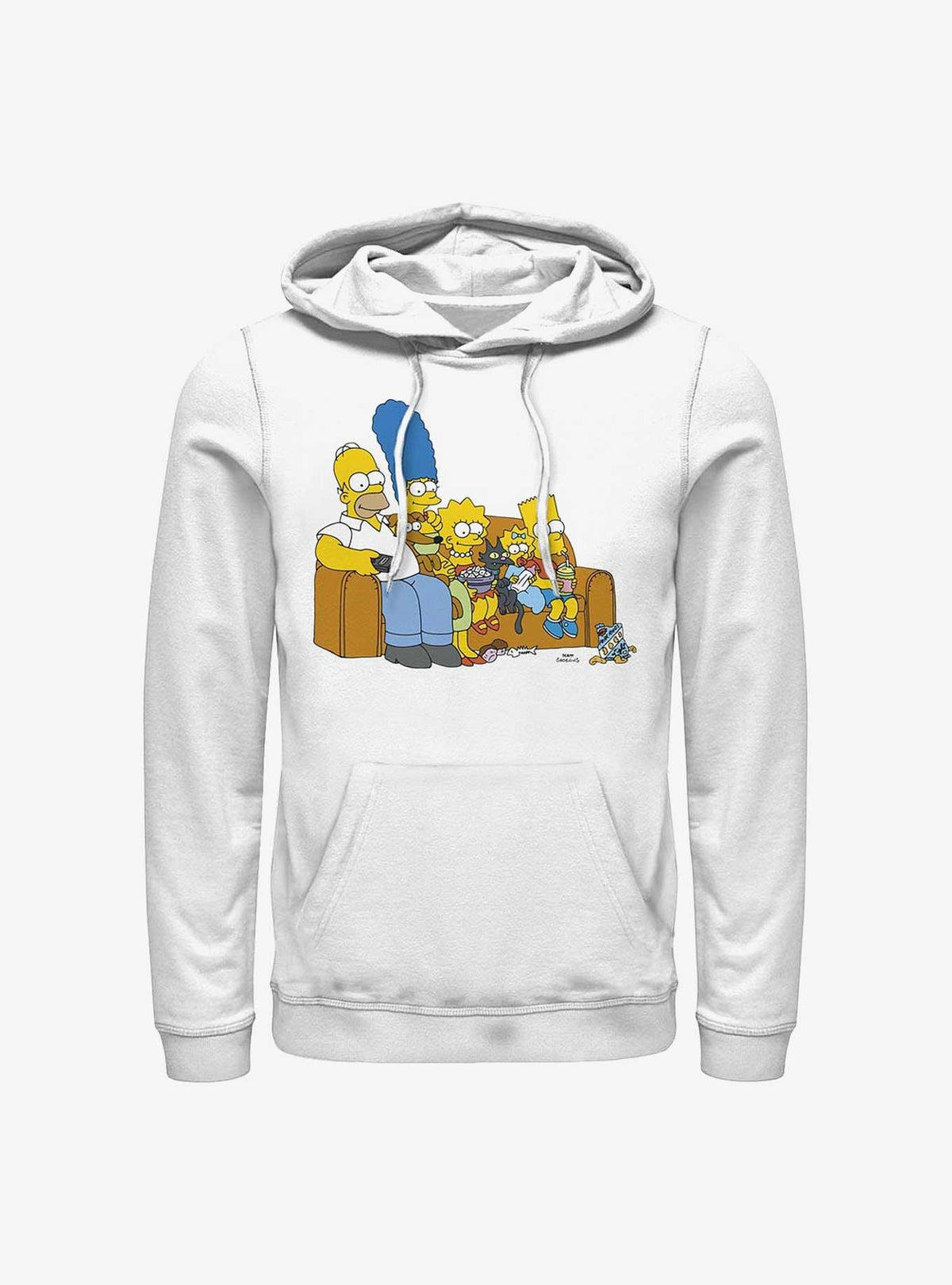 The Simpsons Family Couch Hoodie 2