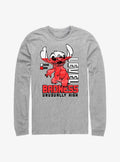island alien duo Badness Level Long-Sleeve T-Shirt