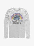 island alien duo Follow Your Rainbow Long-Sleeve T-Shirt