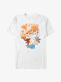 island alien duo Aloha cute blue alien T-Shirt 6