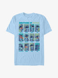 island alien duo Emotions Of cute blue alien T-Shirt