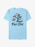 island alien duo Far Out cute blue alien T-Shirt 4
