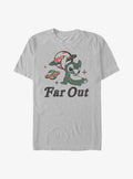 island alien duo Far Out cute blue alien T-Shirt