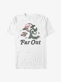island alien duo Far Out cute blue alien T-Shirt 2