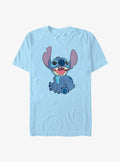island alien duo Happy cute blue alien T-Shirt