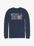 island alien duo Before Coffee After Coffee Long-Sleeve T-Shirt