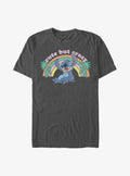 island alien duo Kawaii cute blue alien T-Shirt