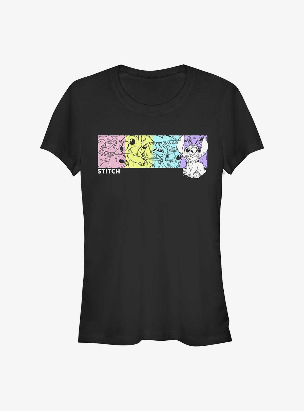 island alien duo Colorful Stitches Girls T-Shirt