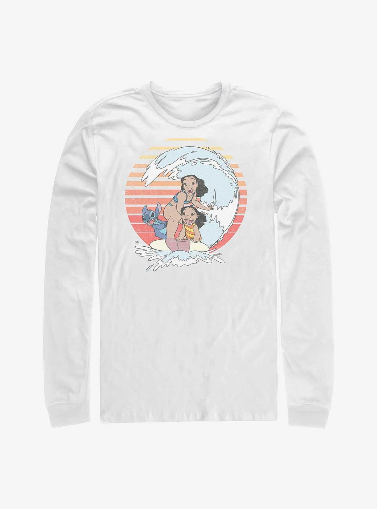 island alien duo Family Surfing Long-Sleeve T-Shirt
