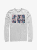 island alien duo Poses Framed Long-Sleeve T-Shirt