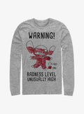 island alien duo Warning Drawing Sitch Long-Sleeve T-Shirt