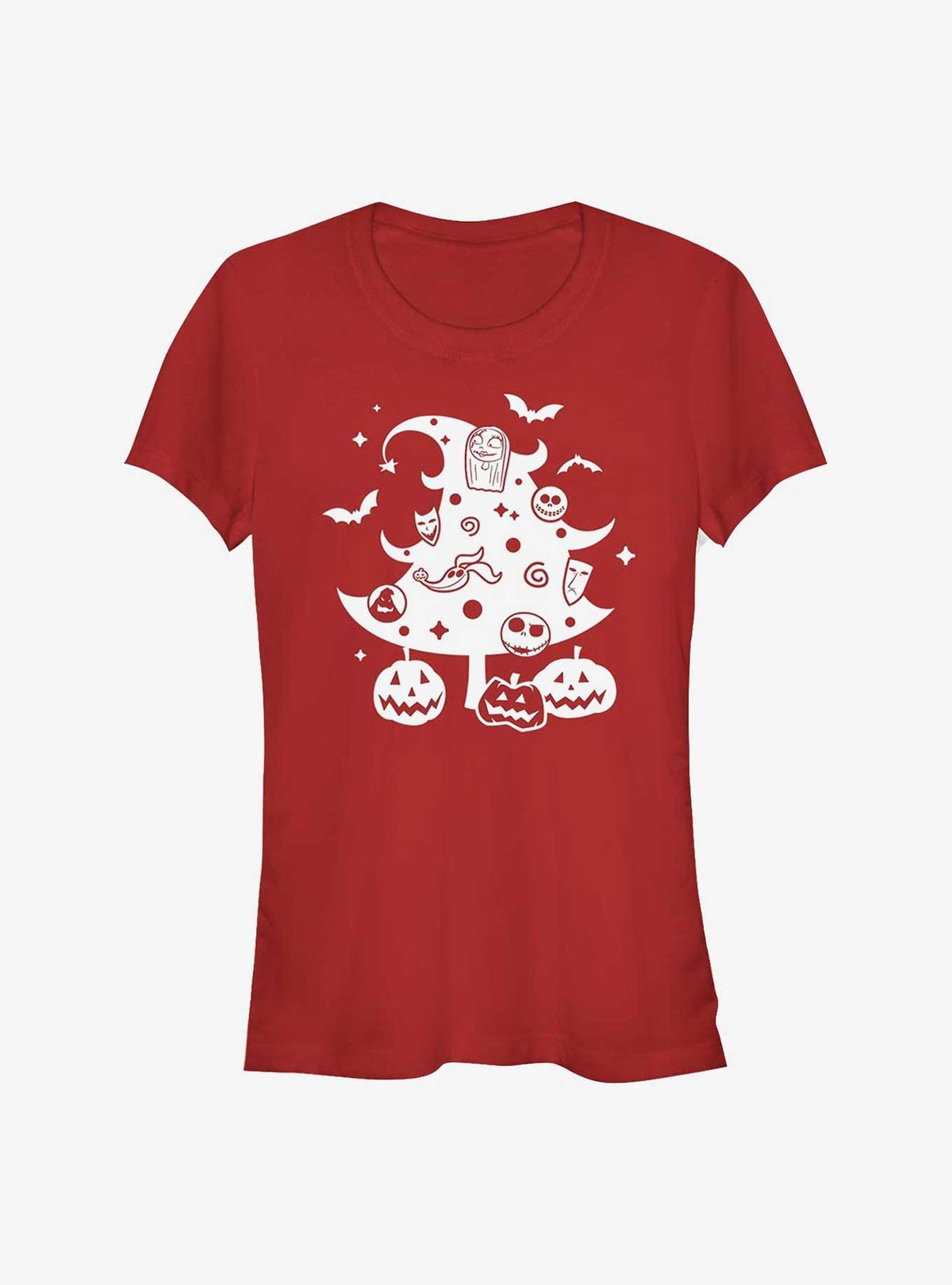 spooky holiday Xmas Tree T-Shirt 2