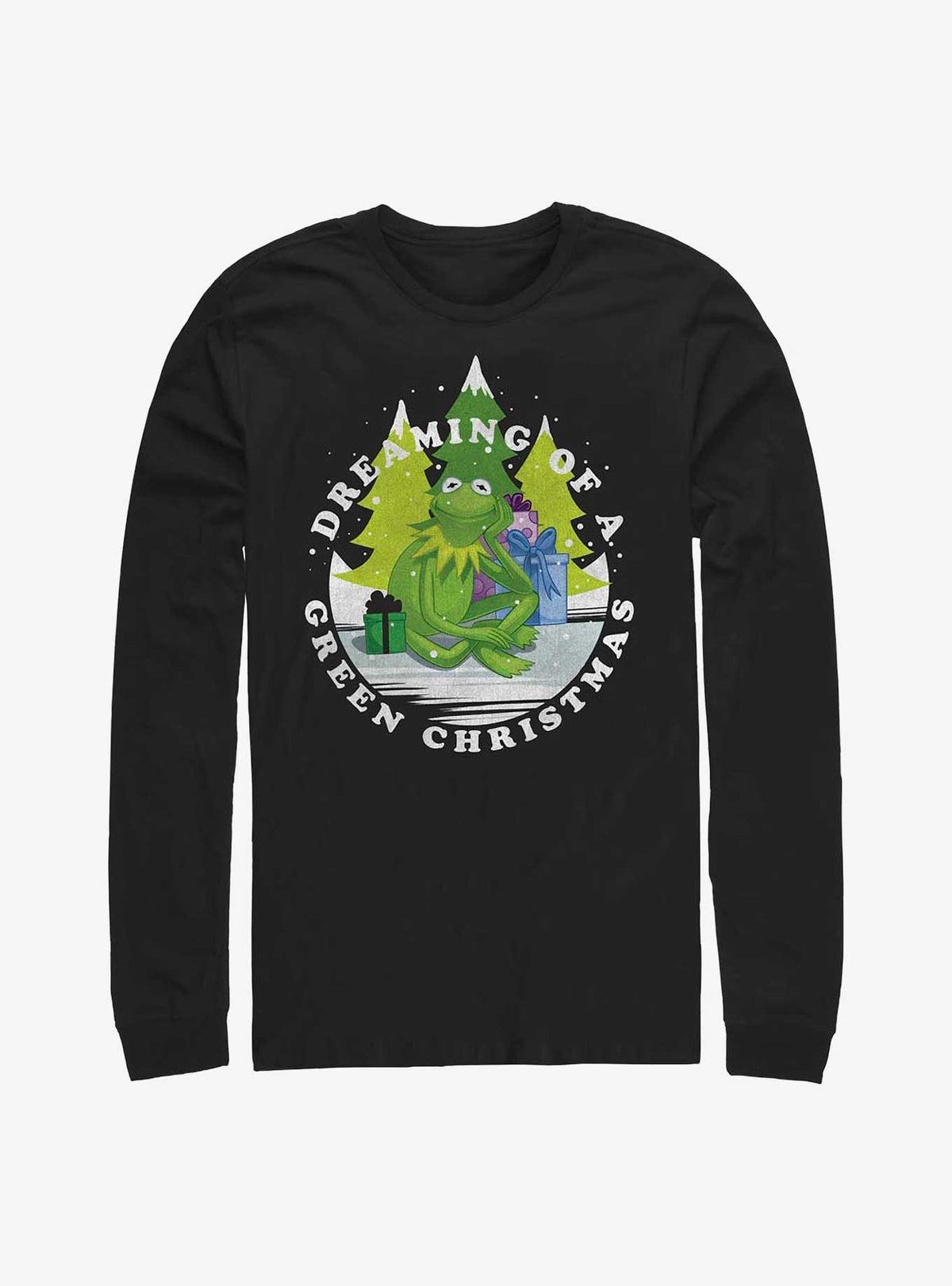 The Muppets Green Christmas Long Sleeve T-Shirt 2