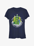 The Muppets Green Christmas Girls T-Shirt