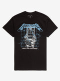 Metallica Ride The Lightning Puff Print T-Shirt 2