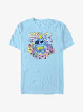 island girl Stich Springy cute blue alien T-Shirt