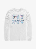 island alien duo Faces Of cute blue alien Long Sleeve T-Shirt