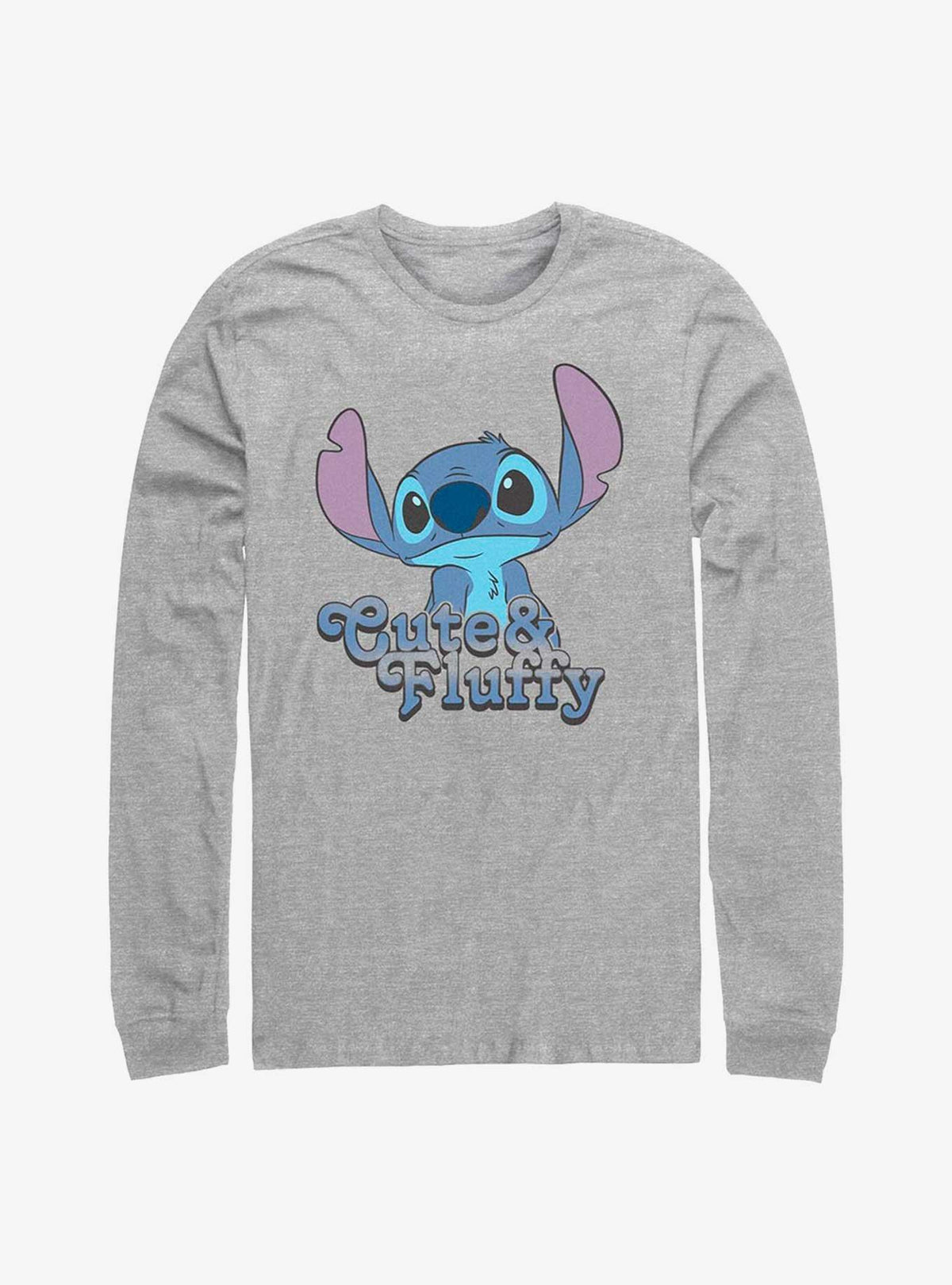 island alien duo Fluffy cute blue alien Long Sleeve T-Shirt