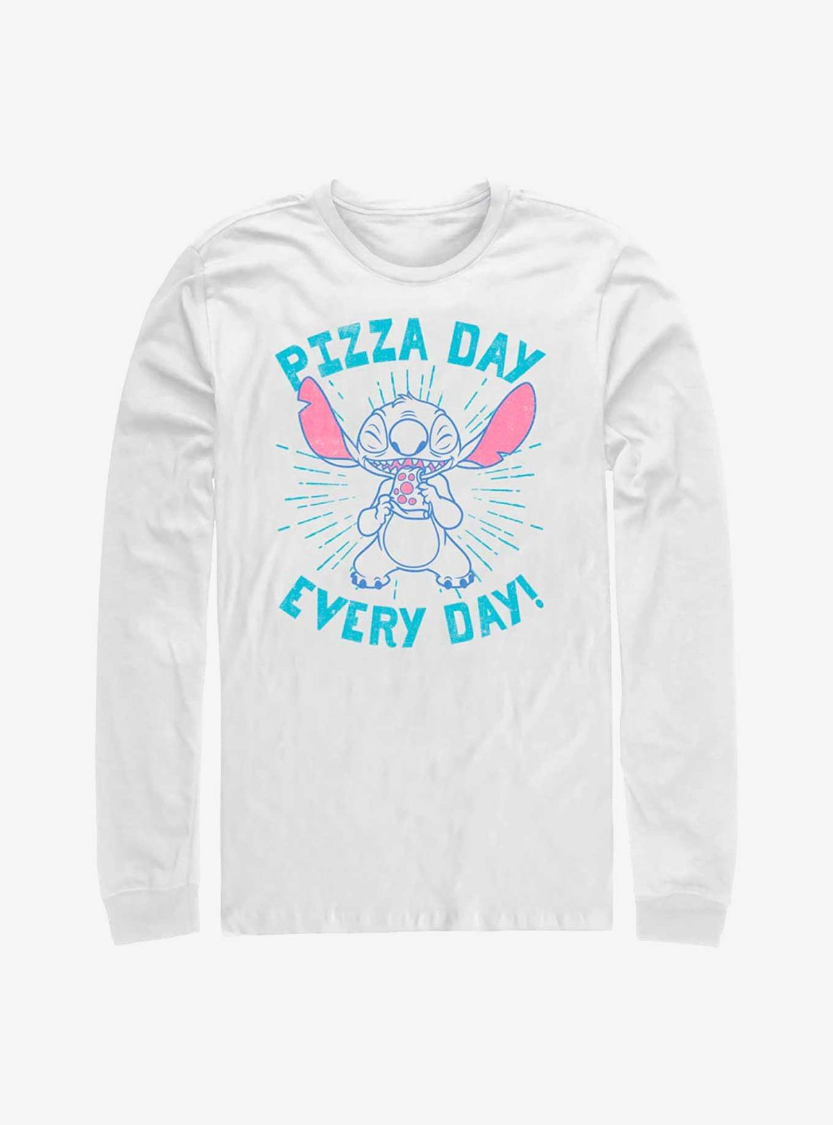 island alien duo Pizza Day Every Day Long Sleeve T-Shirt