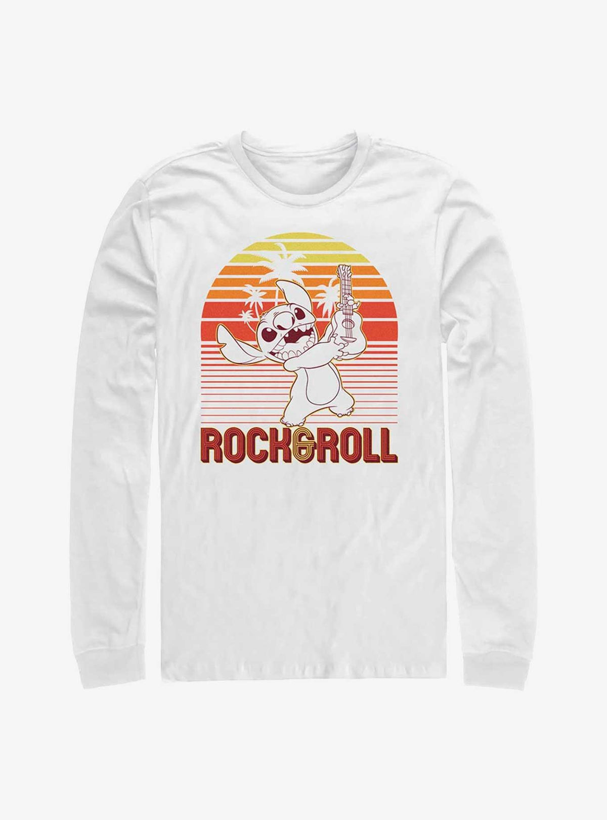 island alien duo Rock And Roll cute blue alien Long Sleeve T-Shirt