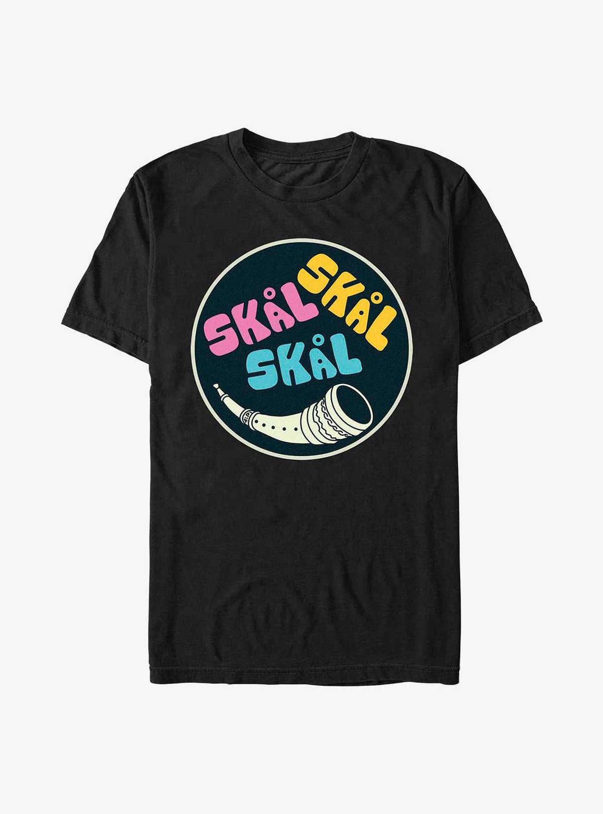 Thor Love And Thunder Skal Badge T-Shirt