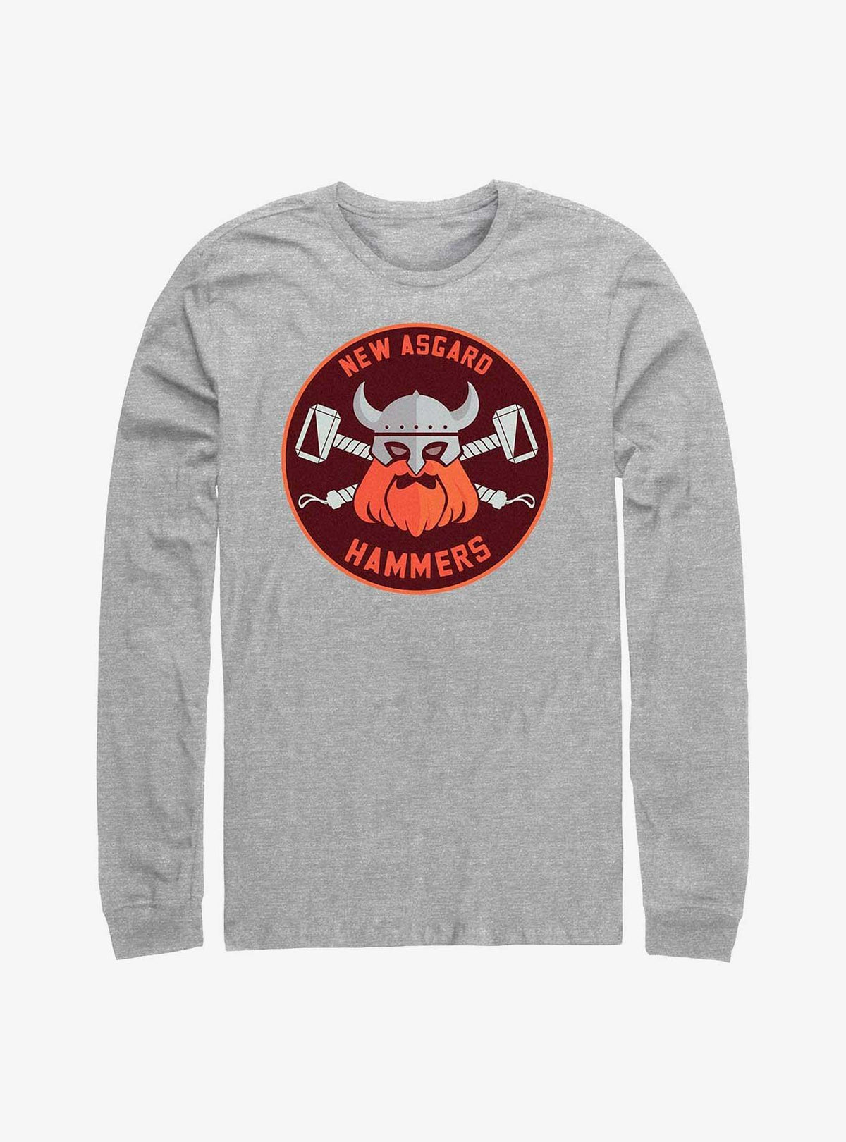 Thor Love And Thunder Hammers Badge Long Sleeve T-Shirt