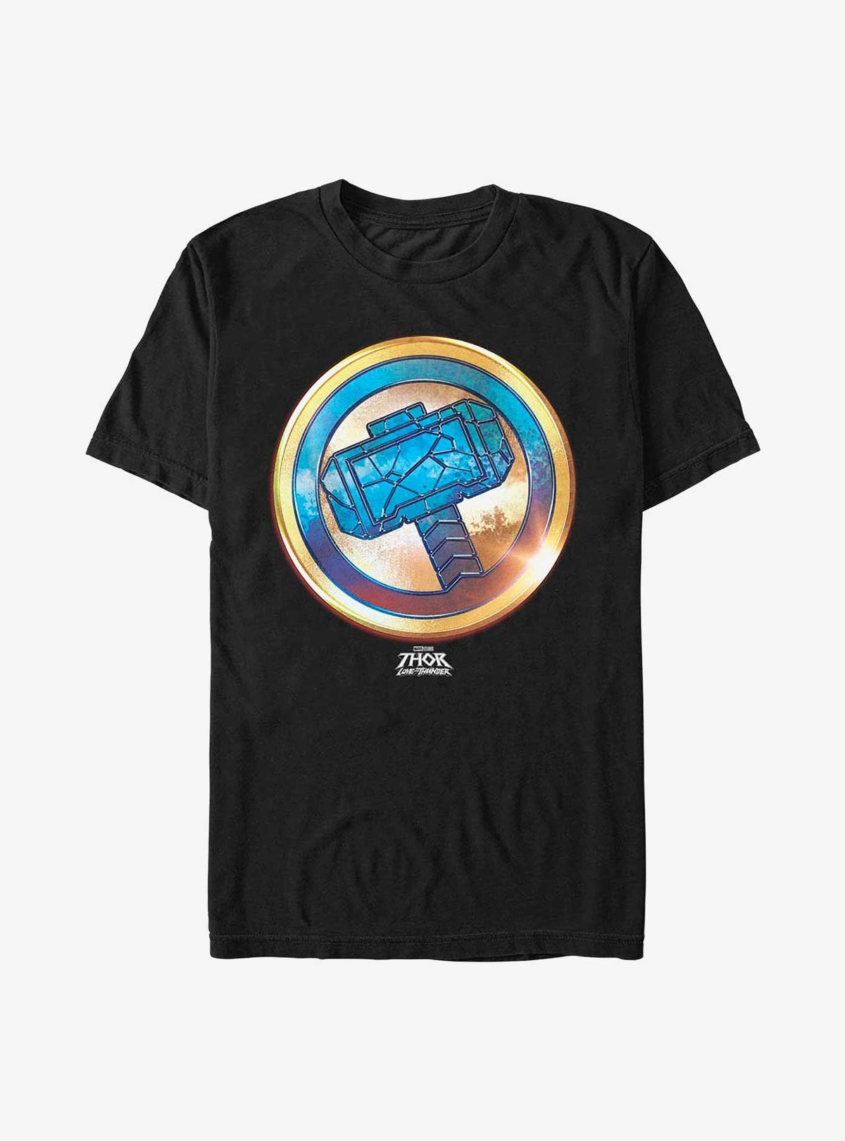 Thor Love And Thunder Mjollnir Gold T-Shirt